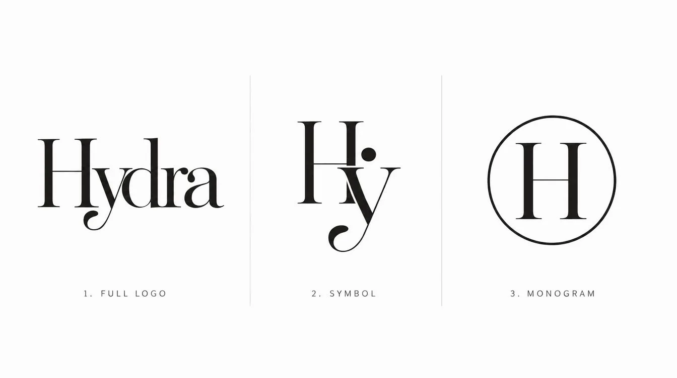 Hydra Luxury Fragrance Logo Design